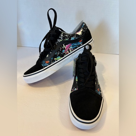 Vans Glow-in-the-dark psychedelic space sneakers size 7.5 NWT - Picture 12 of 12